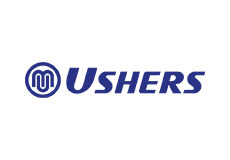 ushers machines and tool logo